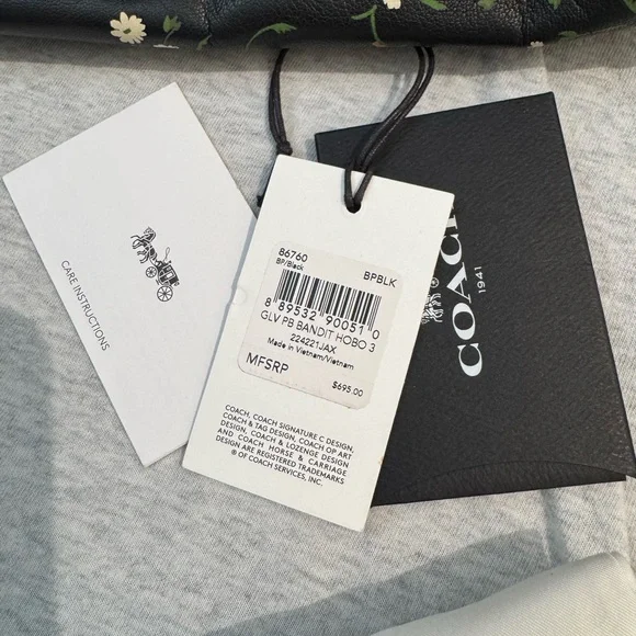 Coach GLV PB Bandit HoBo 3! 2 in one purse! - Picture 15 of 16